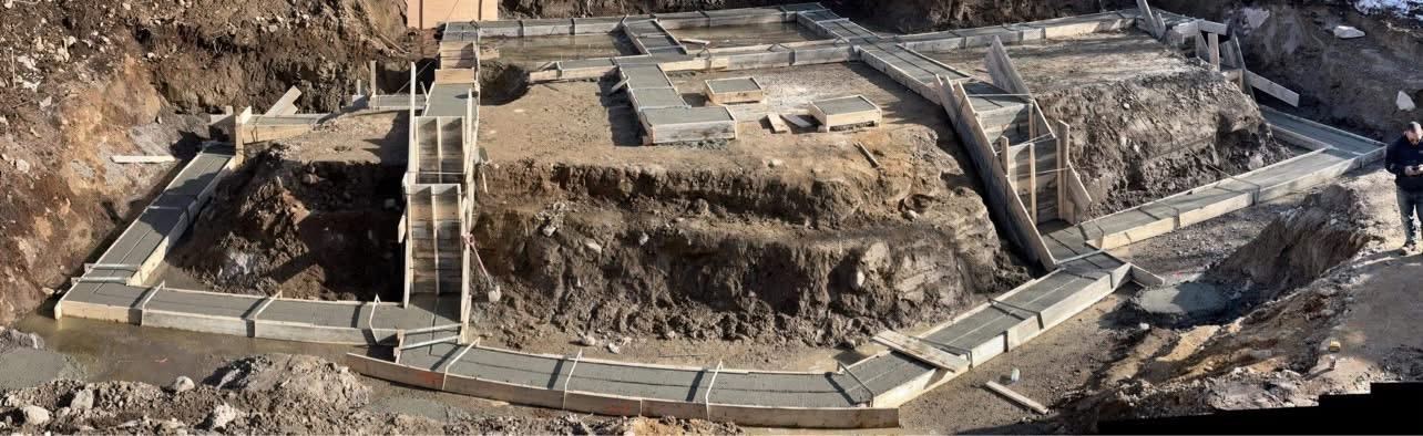 Fondations - réalisation Excavation Coffrage LB