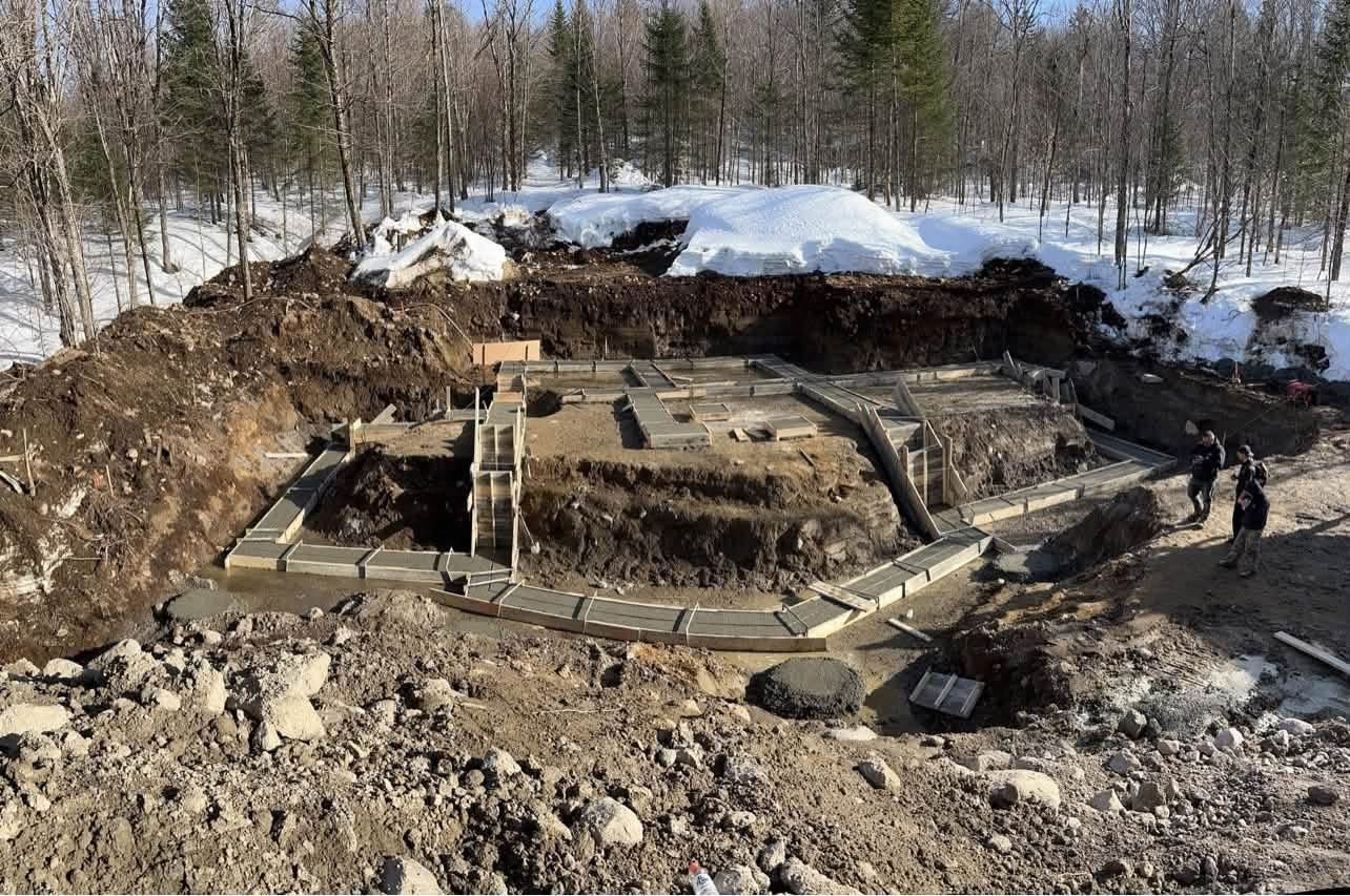 Fondations - réalisation Excavation Coffrage LB