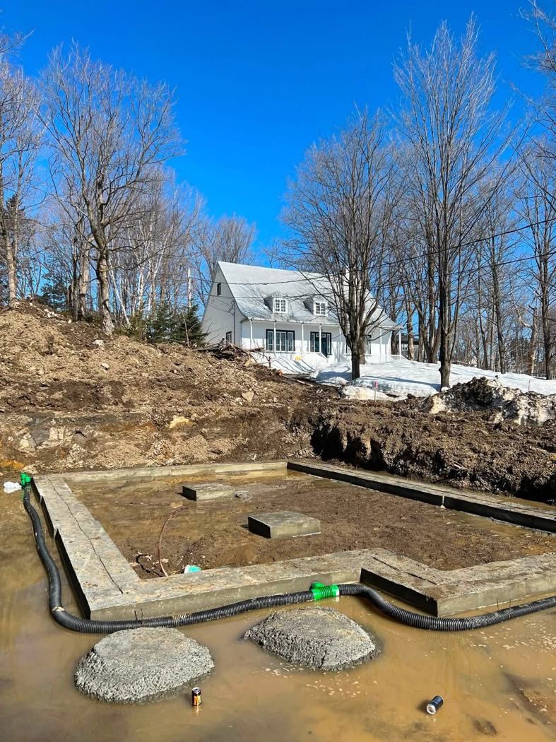Excavation et drainage - réalisation Excavation Coffrage LB