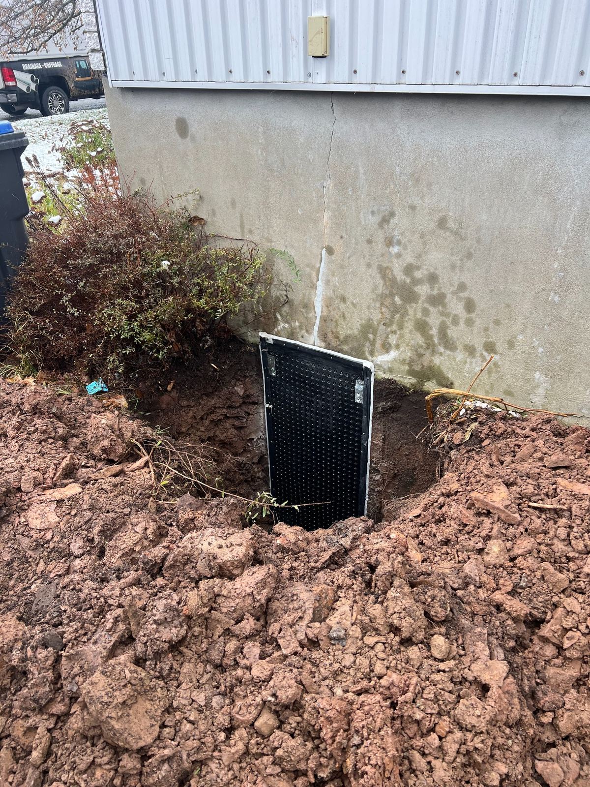Excavation et drainage
