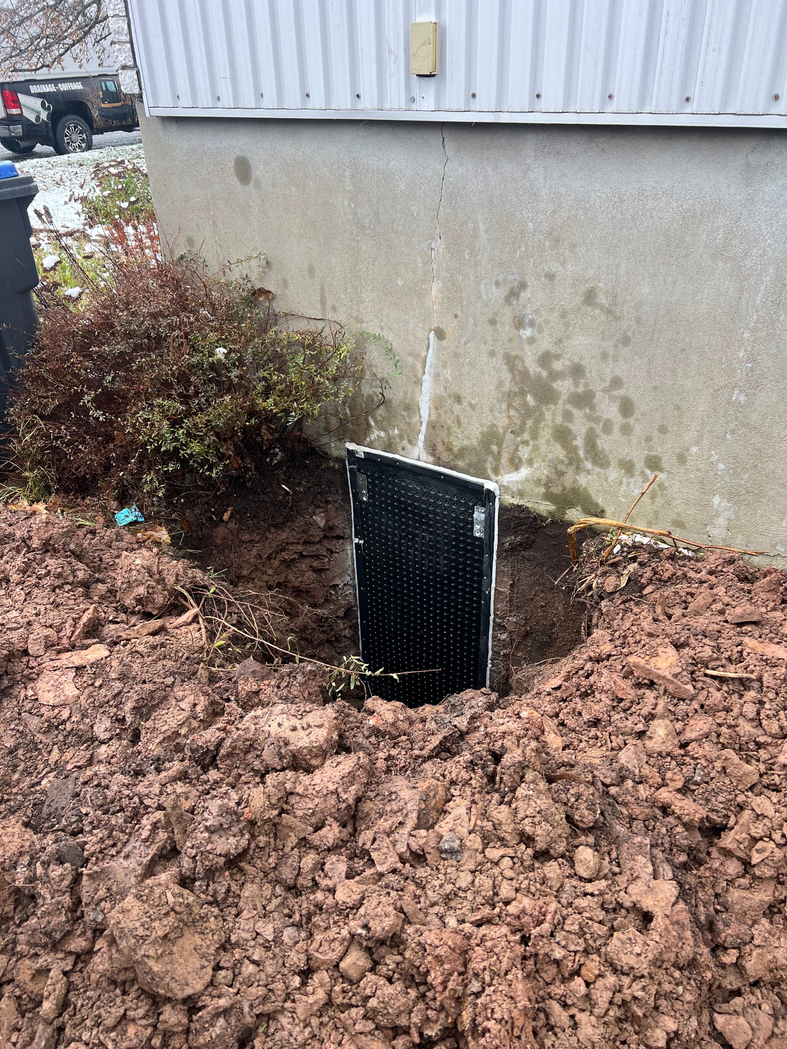 Excavation et drainage - réalisation Excavation Coffrage LB