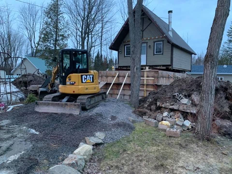 Excavation et drainage - réalisation Excavation Coffrage LB