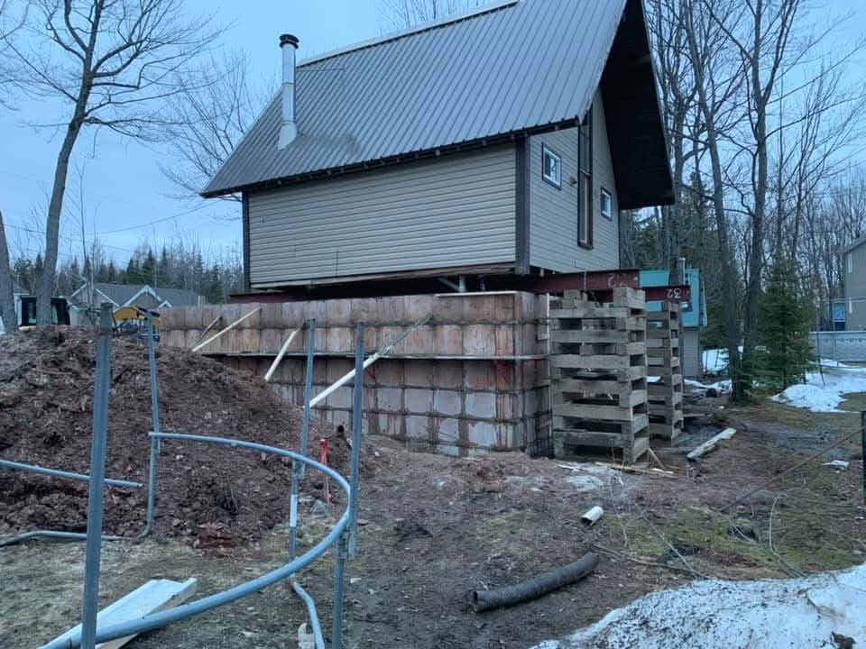 Fondations - réalisation Excavation Coffrage LB